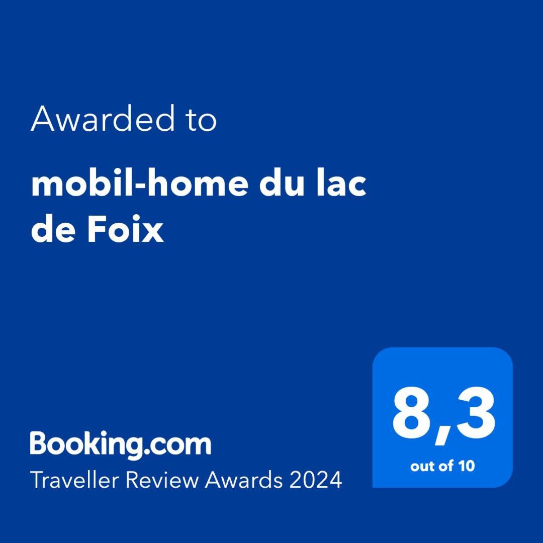 Mobil-Home Du Lac De Foix Eksteriør billede